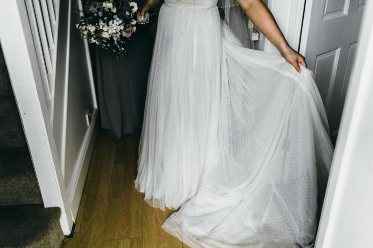 Polka Dot Tulle Dress Gown Bride Bridal Magical Midsummer Night's Dream Wedding http://www.beatriciphotography.co.uk/