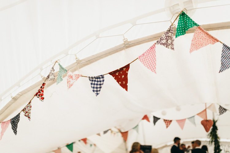 Bunting Marquee Magical Midsummer Night's Dream Wedding http://www.beatriciphotography.co.uk/