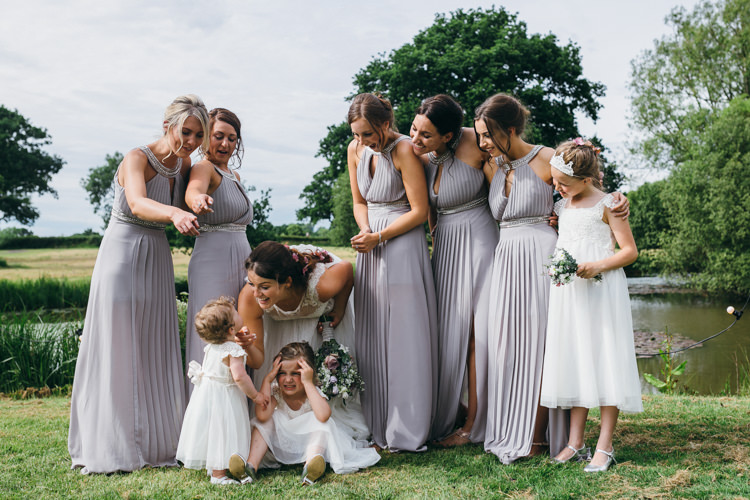 Long Purple Lilac Bridesmaid Dresses Magical Midsummer Night's Dream Wedding http://www.beatriciphotography.co.uk/