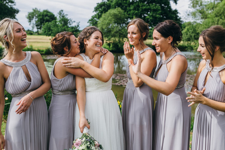 Lilac Grey Bridesmaid Dresses ASOS Magical Midsummer Night's Dream Wedding http://www.beatriciphotography.co.uk/