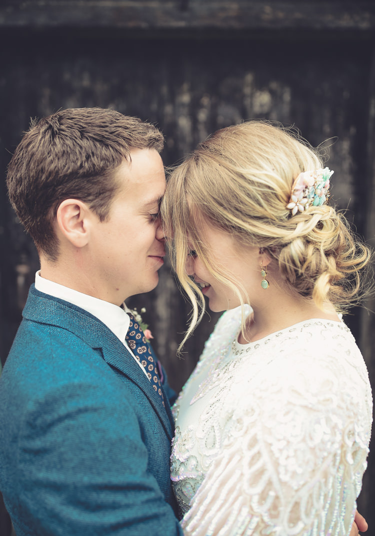 Hair Style Bun Chignon Bride Bridal Homespun Festival Village Hall Wedding http://www.himandherweddingphotography.co.uk/
