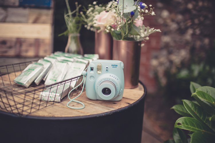 Polaroid Homespun Festival Village Hall Wedding http://www.himandherweddingphotography.co.uk/