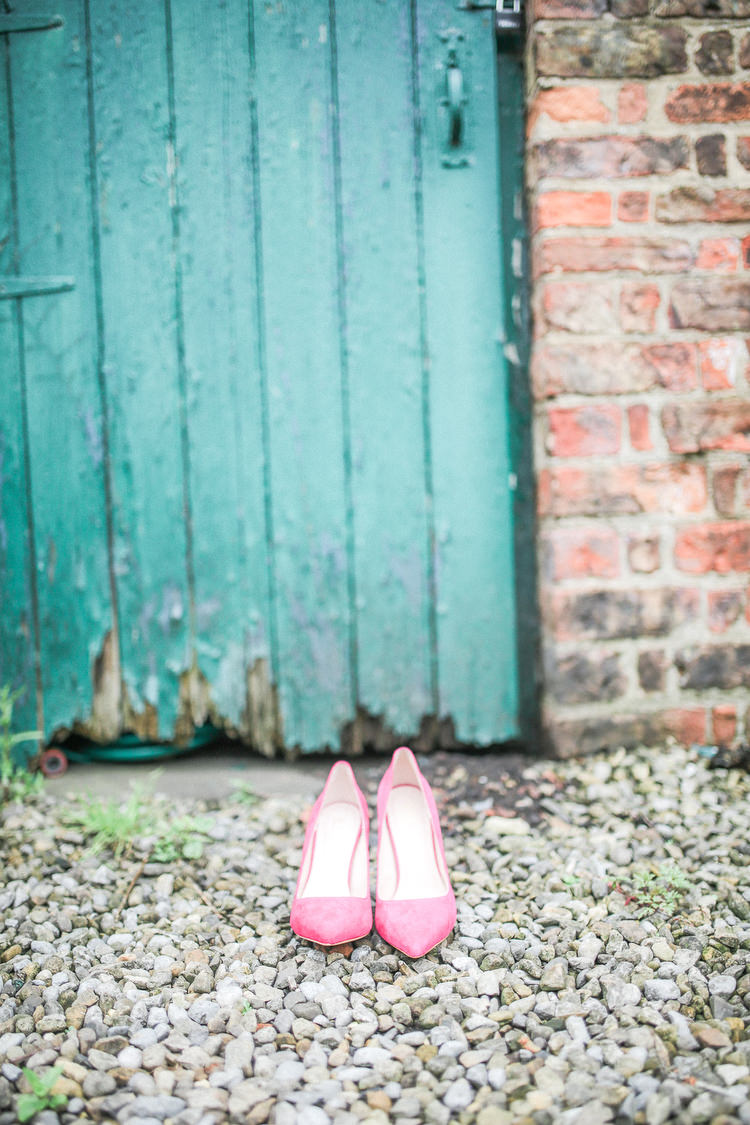 Shoes Bride Bridal Romantic Pink Summer Glamping Wedding http://helenrussellphotography.co.uk/