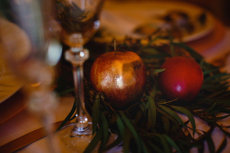 Gold Apple Opulent Rich Tipi Wedding Ideas http://hbaphotography.com/