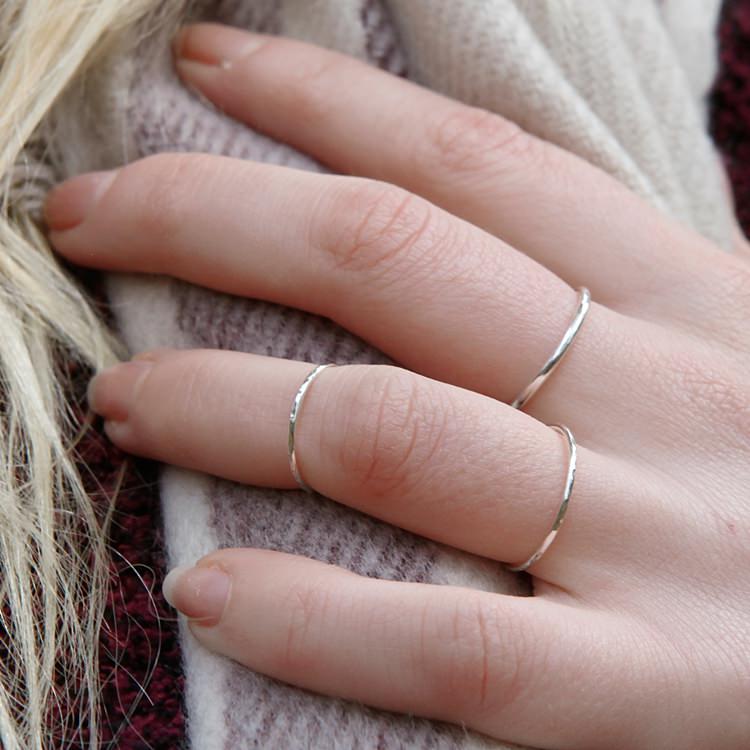 Delicate Elegant Wedding Rings Jewellery UK Nikki Stark 