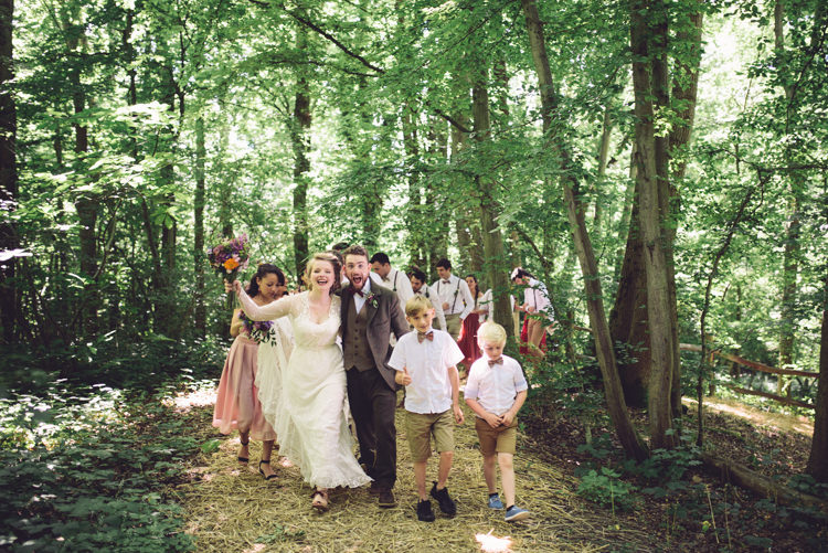 Hand Crafted Vintage Woodland Wedding http://www.jennawoodward.com/