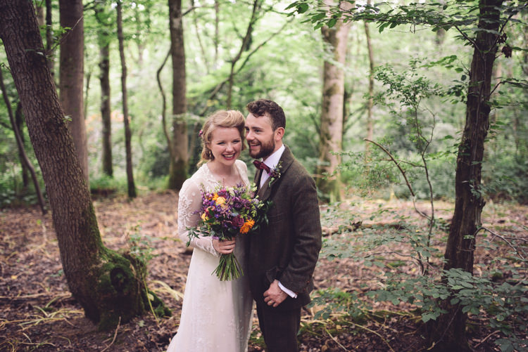 Hand Crafted Vintage Woodland Wedding http://www.jennawoodward.com/