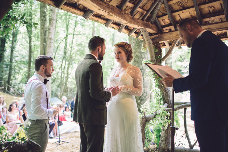 Hand Crafted Vintage Woodland Wedding http://www.jennawoodward.com/