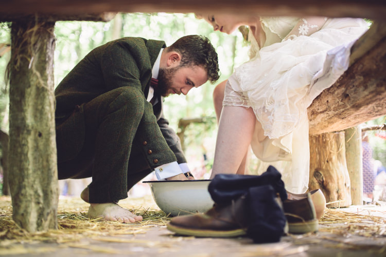 Hand Crafted Vintage Woodland Wedding http://www.jennawoodward.com/