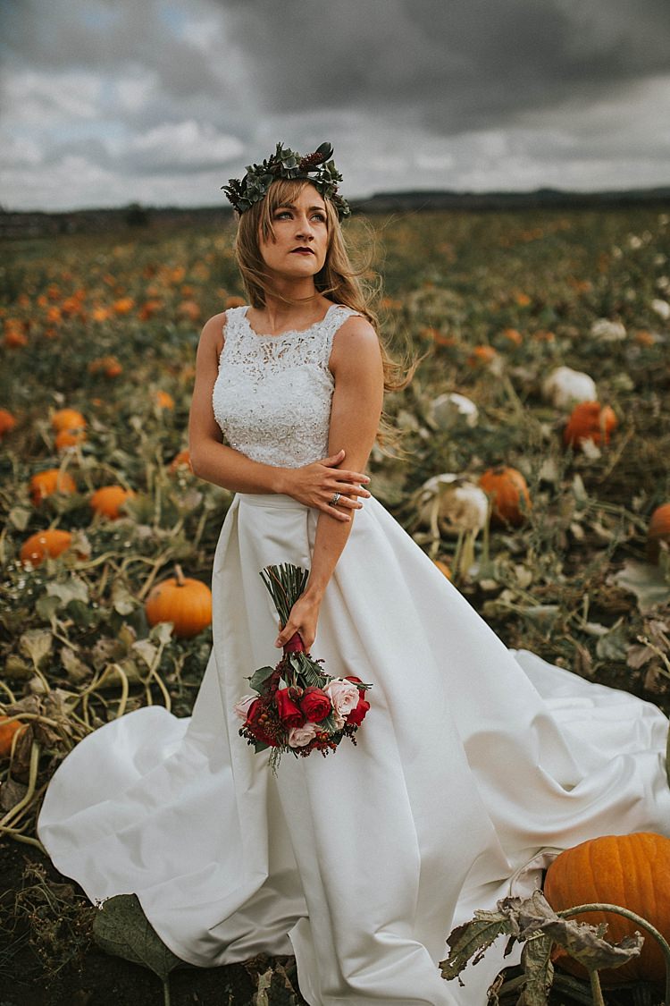 Pumpkin Field Autumn Wedding Ideas http://www.jessicajweddingphotography.co.uk/