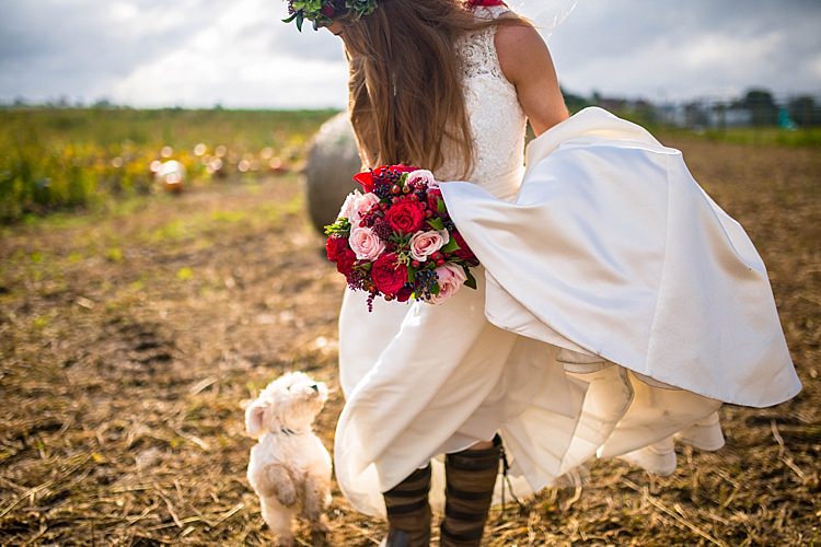 Pumpkin Field Autumn Wedding Ideas http://www.charlottewhiteweddings.co.uk/