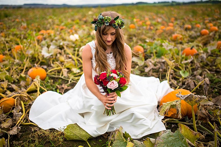 Pumpkin Field Autumn Wedding Ideas http://www.charlottewhiteweddings.co.uk/