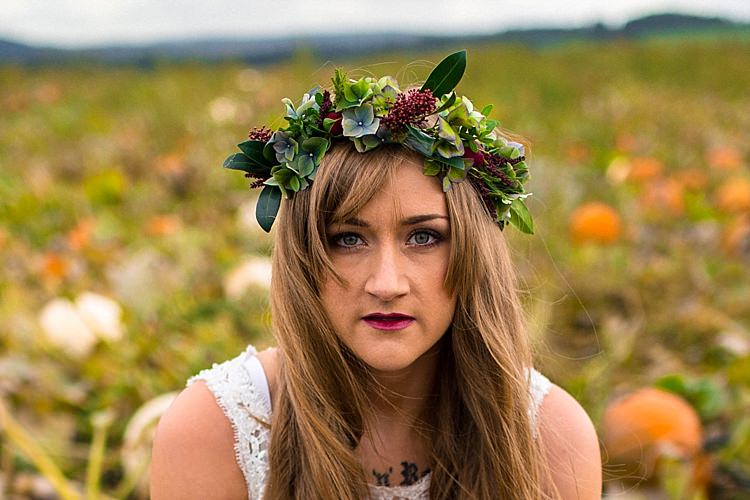 Pumpkin Field Autumn Wedding Ideas http://www.charlottewhiteweddings.co.uk/