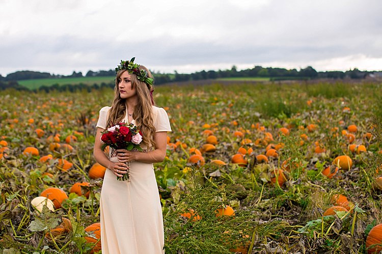 Pumpkin Field Autumn Wedding Ideas http://www.charlottewhiteweddings.co.uk/