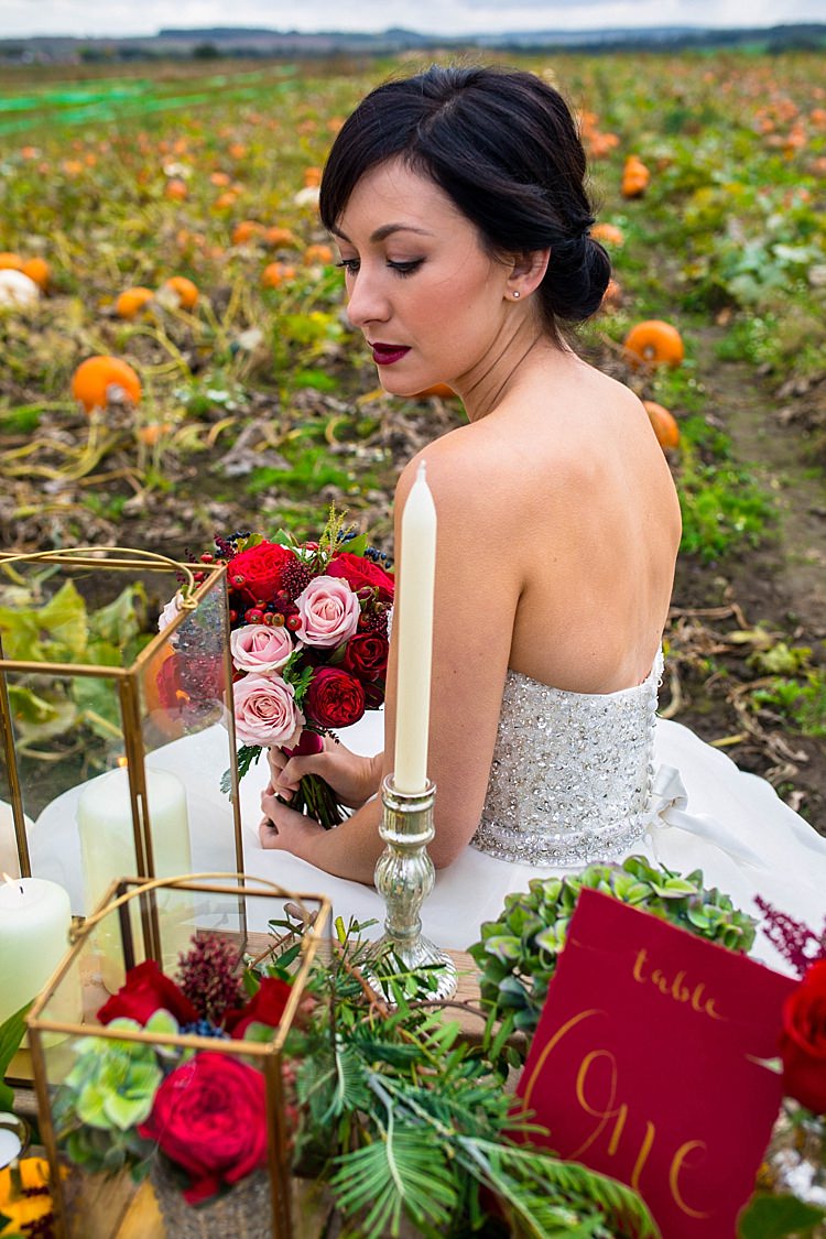 Pumpkin Field Autumn Wedding Ideas http://www.charlottewhiteweddings.co.uk/