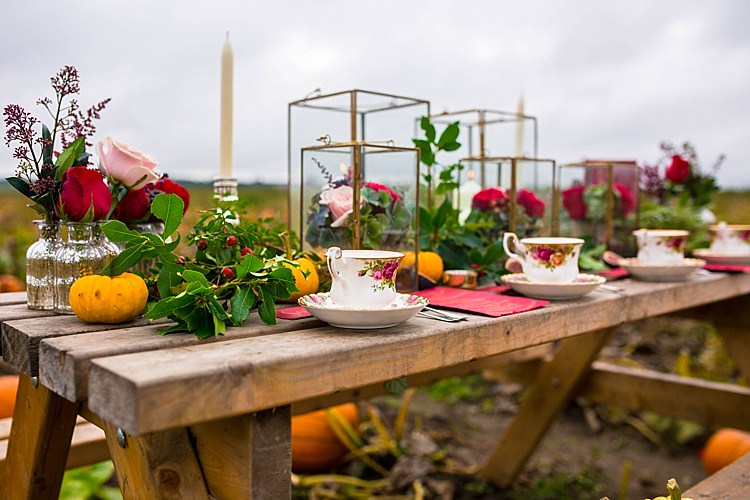 Pumpkin Field Autumn Wedding Ideas http://www.charlottewhiteweddings.co.uk/