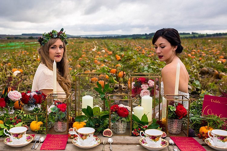 Pumpkin Field Autumn Wedding Ideas http://www.charlottewhiteweddings.co.uk/