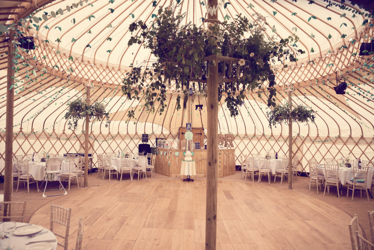 Hanging Foliage Greenery Homespun Mint Yurt Wedding http://www.jessicaraphaelphotography.com/