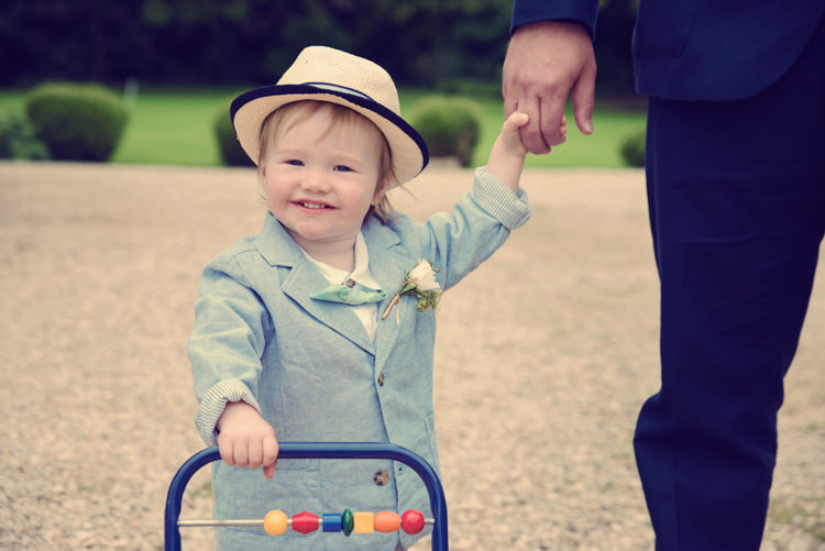 Page Boy Hat Bow Tie Homespun Mint Yurt Wedding http://www.jessicaraphaelphotography.com/