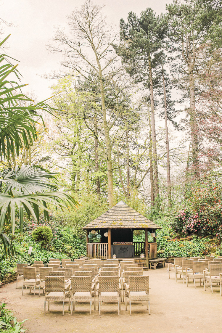 Outdoor Ceremony Rustic Secret Garden Wedding http://helenrussellphotography.co.uk/