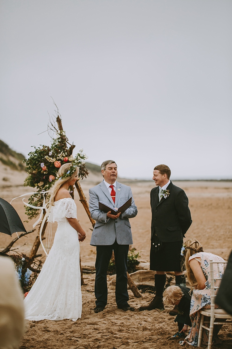 Beautiful Bohemian Beach Glamping Wedding, image size:750x1125