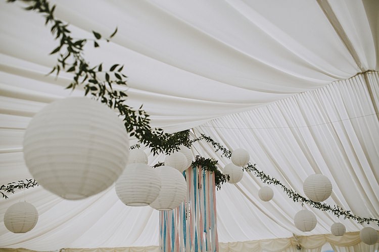 Lanterns Marquee Beautiful Bohemian Beach Glamping Wedding http://www.thecurries.co/