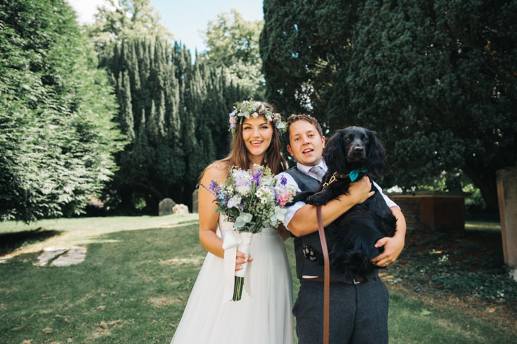Dog Pet Enchanted Woodland Boho Wedding http://www.richardsavage.co.uk/