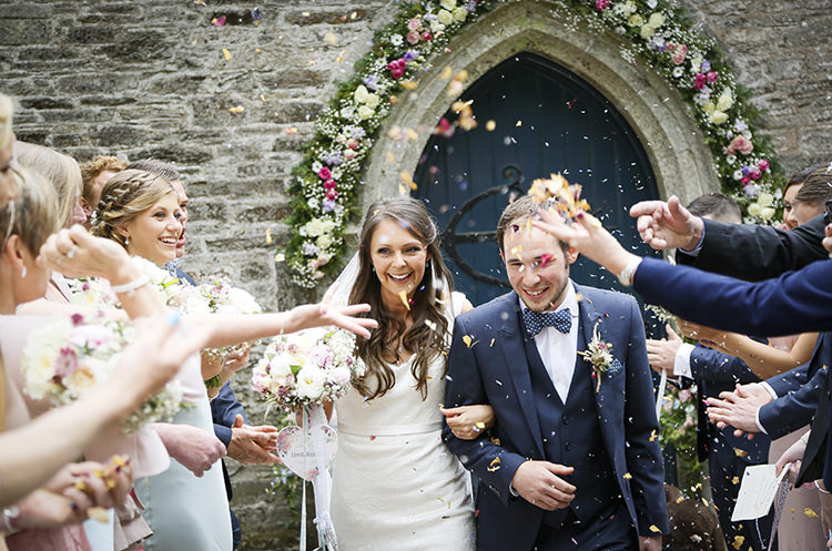 Confetti Throw Country Cornish Pastel Beach Wedding http://www.slr-weddingphotography.co.uk/