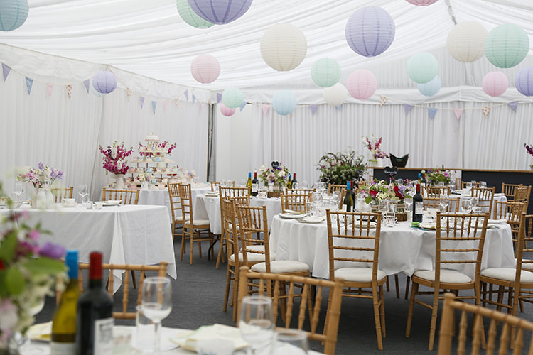 Marquee Lanterns Country Cornish Pastel Beach Wedding http://www.slr-weddingphotography.co.uk/