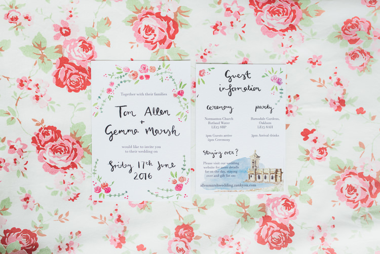 Stationery Whimsical Invites Invitations Pretty Pink Floral Garden Wedding https://www.georgimabee.com/