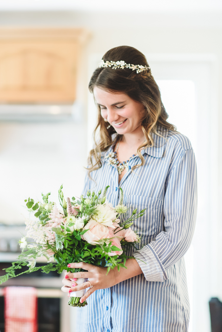 Pretty Pink Floral Garden Wedding https://www.georgimabee.com/