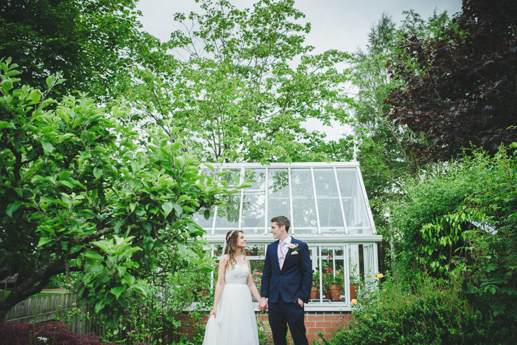 Pretty Pink Floral Garden Wedding https://www.georgimabee.com/