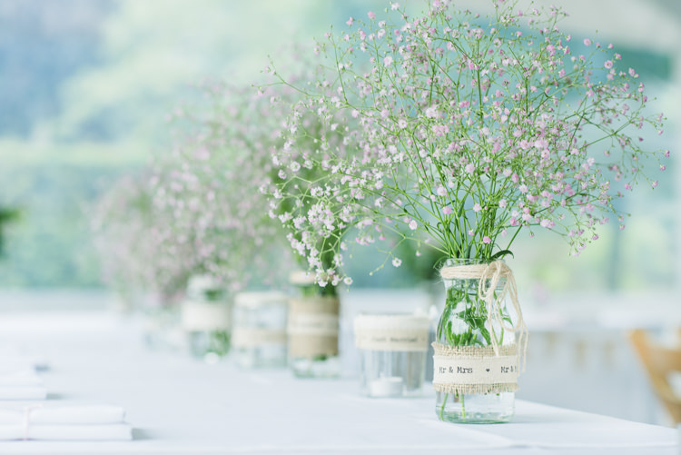Gyp Gypsophila Baby Breath Twine Jars Flowers Pretty Pink Floral Garden Wedding https://www.georgimabee.com/