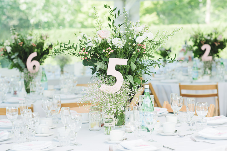 Pretty Pink Floral Garden Wedding https://www.georgimabee.com/