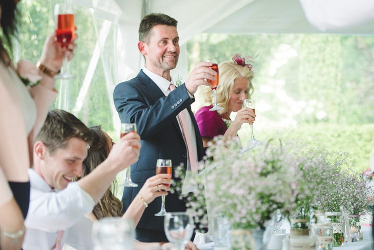 Pretty Pink Floral Garden Wedding https://www.georgimabee.com/