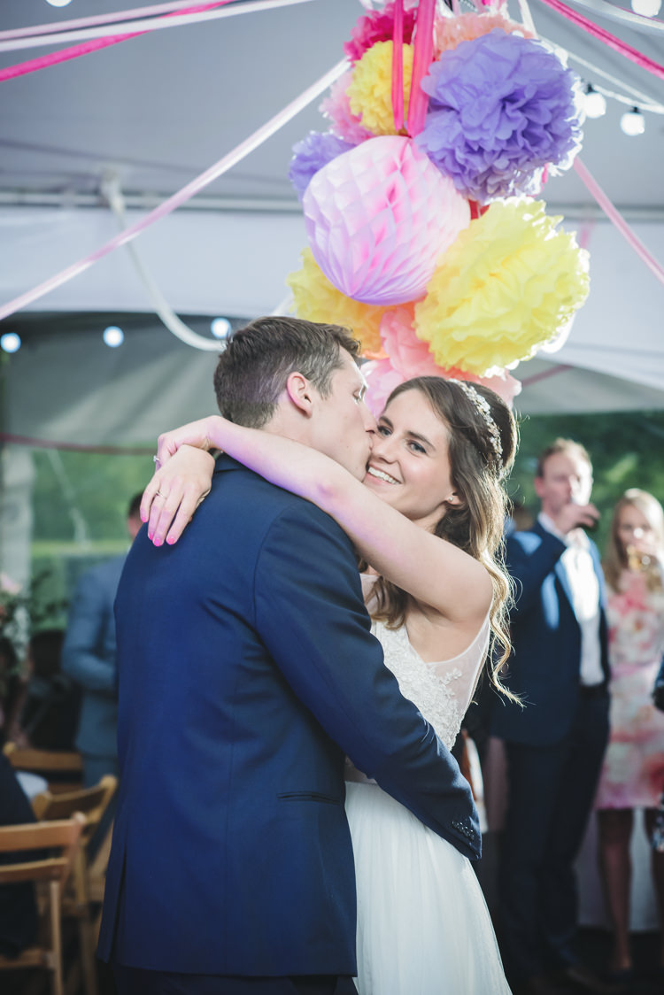 Pretty Pink Floral Garden Wedding https://www.georgimabee.com/ 
