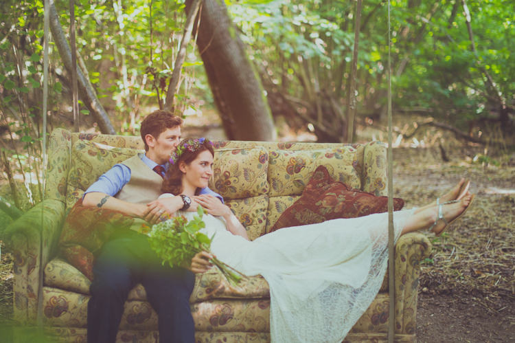 Colourful Woodland Humanist Wedding http://sashaweddings.co.uk/