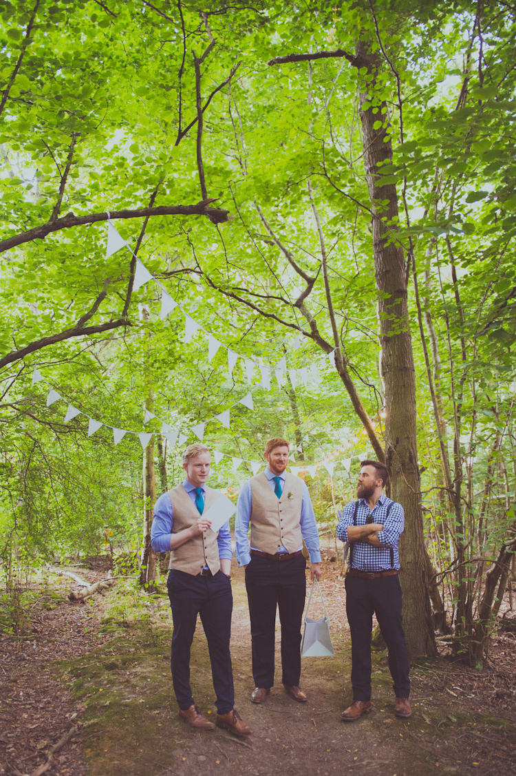 Colourful Woodland Humanist Wedding http://sashaweddings.co.uk/
