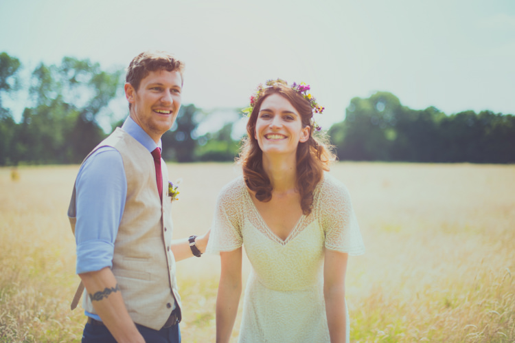 Colourful Woodland Humanist Wedding http://sashaweddings.co.uk/