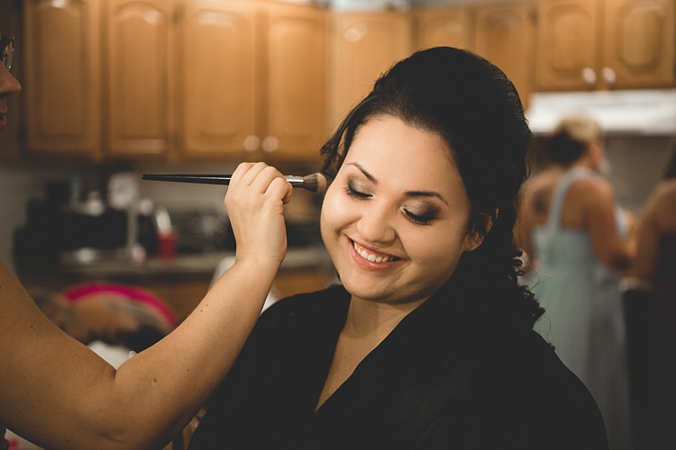 Bride Makeup Smoky Eyes Soft Hairstyle Alice in Wonderland Wedding Pennsylvania http://www.julieflorophotography.com/
