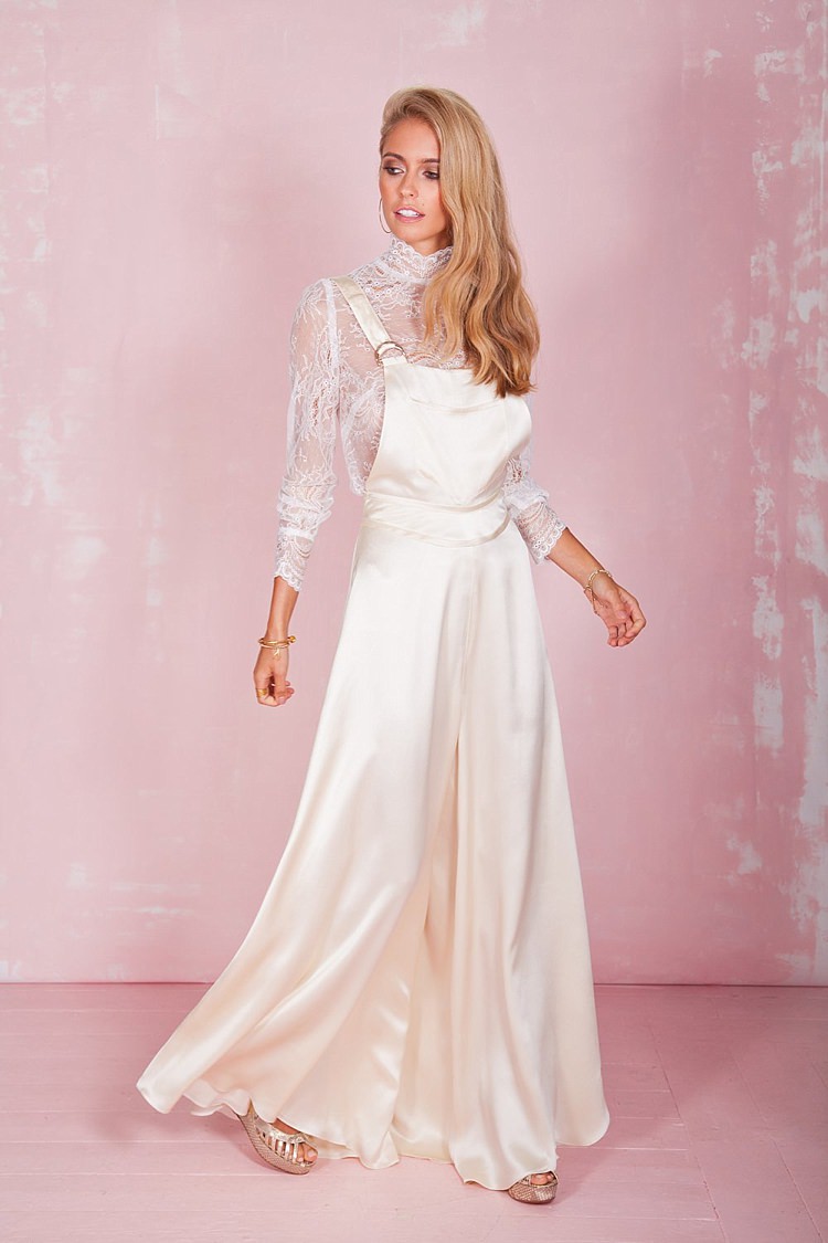 Dungeree Poppy Top Belle & Bunty 2017 Bridal Wedding Dress Collection