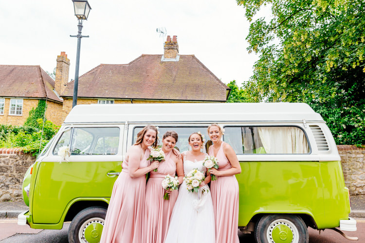 Twobirds Multiway Bridesmaid Dresses Fresh Relaxed Romantic Pink Green Pub Wedding http://www.els-photography.com/