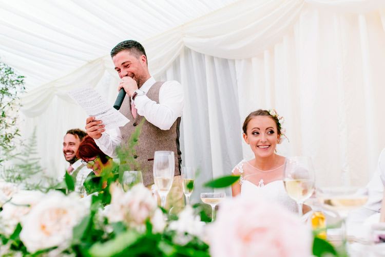Fresh Relaxed Romantic Pink Green Pub Wedding http://www.els-photography.com/