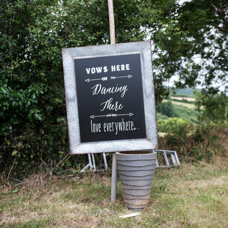 Black Chalk Board Sign Rustic Outdoor Rural Tipi Wedding http://emmastonerweddings.com/