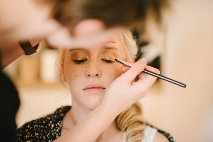Bride Makeup Artist Preparations Magical Fairytale Forest Wedding Washington http://karissaroe.com/