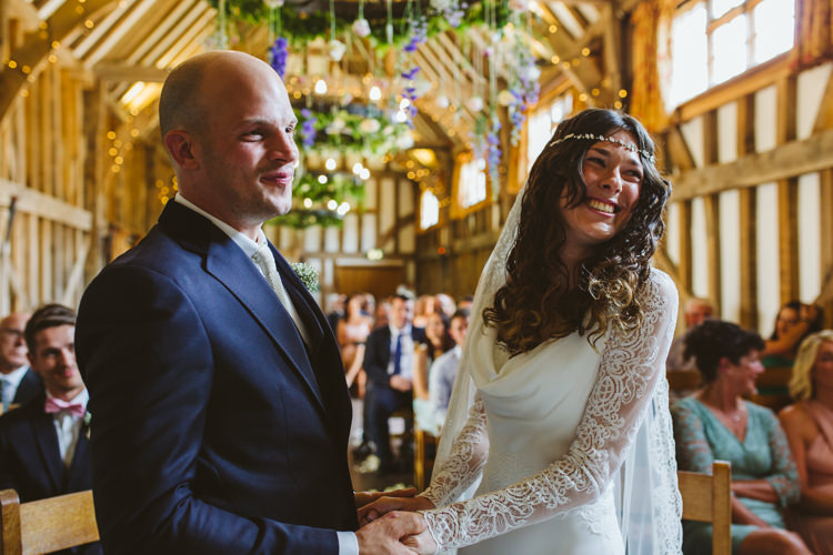 Pretty Festival Barn Countryside Wedding http://www.claretamim.co.uk/