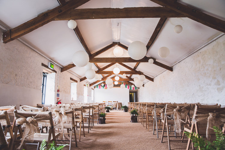 Lanterns Ceremony Room Bohemian Natural Eco Wedding www.stephnewtonphotography.com