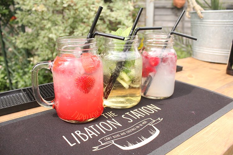 Mobile Wedding Bar Cocktail Rustic Quirky The Libation Station