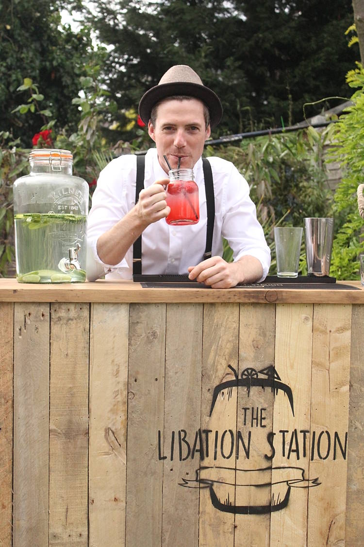 Mobile Wedding Bar Cocktail Rustic Quirky The Libation Station