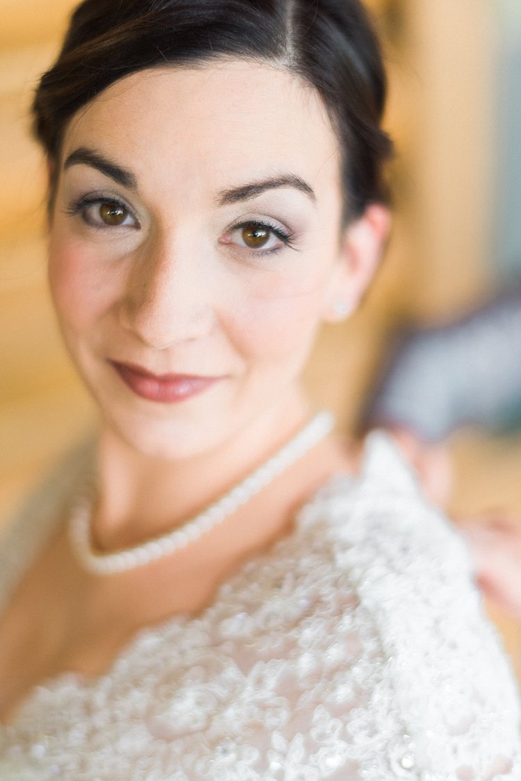Bride Soft Natural Makeup Lace Cap Sleeve Bridal Gown Pearls Outdoor Spring Vineyard Wedding Tennessee http://www.juicebeatsphotography.com/
